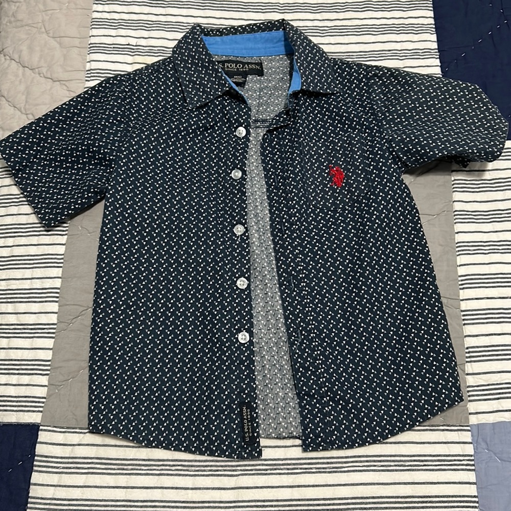 Polo boys button down size 5
